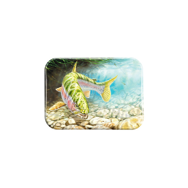 "Spring Creek Nymphing" - 2.5" X 3.5" Rectangle Fridge Magnets