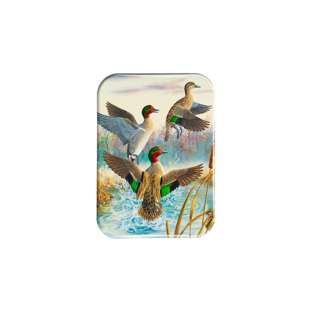 "Green Wings" - 2.5" X 3.5" Rectangle Fridge Magnets