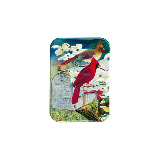"Red Bird Express" - 2.5" X 3.5" Rectangle Fridge Magnets