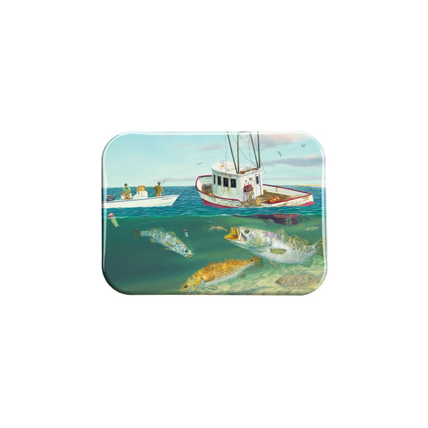 "Shrimpers" - 2.5" X 3.5" Rectangle Fridge Magnets