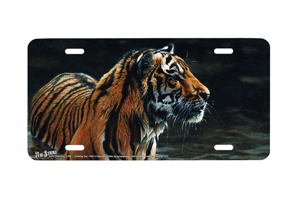 "Chilling Out" - Decorative License Plate