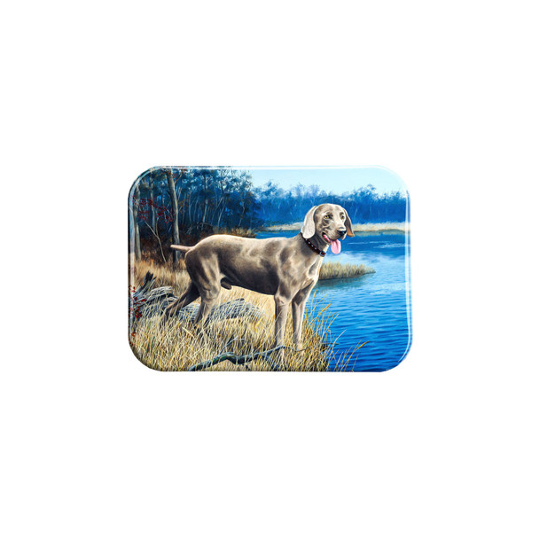 "Weimaraner II" - 2.5" X 3.5" Rectangle Fridge Magnets