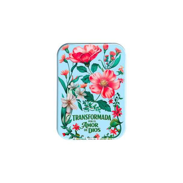 Transformada por el Amor de Dios – Spanish Christian Magnet – 2.5" x 3.5"