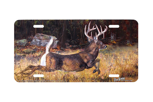 "Narrow Escape" - Decorative License Plate