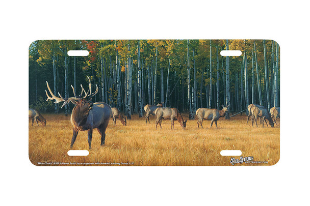 "Midas Touch" - Decorative License Plate