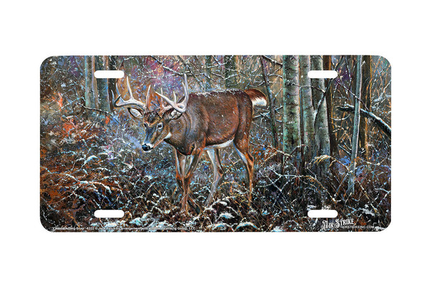 "I Heard A Twig Snap" - Decorative License Plate