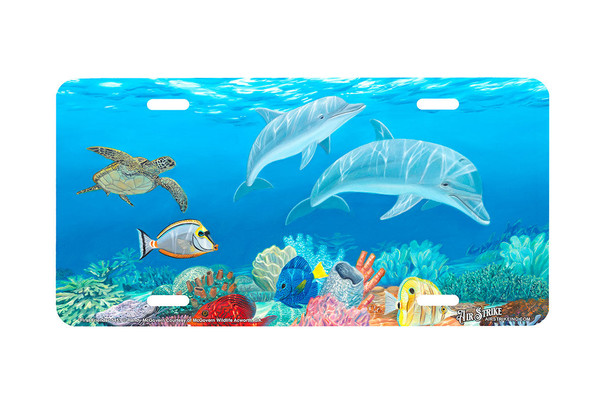 "First Friends" - Decorative License Plate