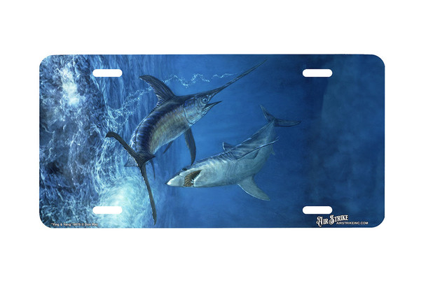 "Ying And Yang" - Decorative License Plate