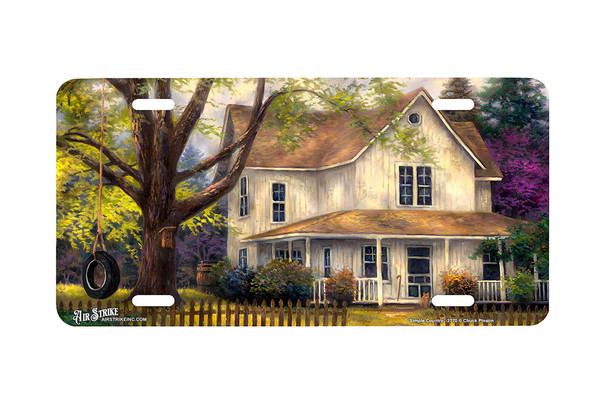 "Simple Country" - Decorative License Plate