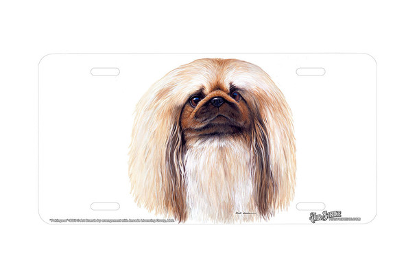 "Pekingese" - Decorative License Plate