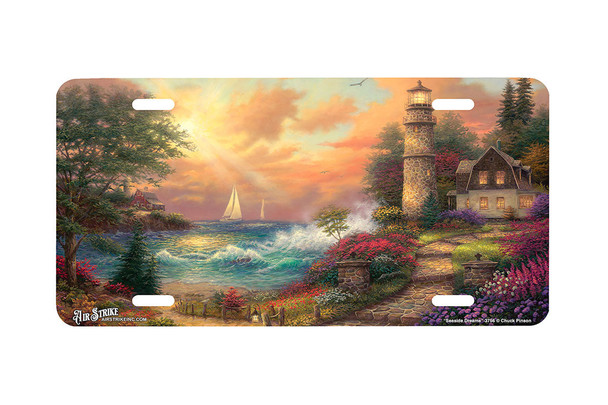 "Seaside Dreams" - Decorative License Plate