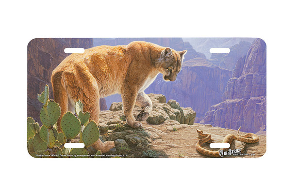 "Snake Dance" - Decorative License Plate