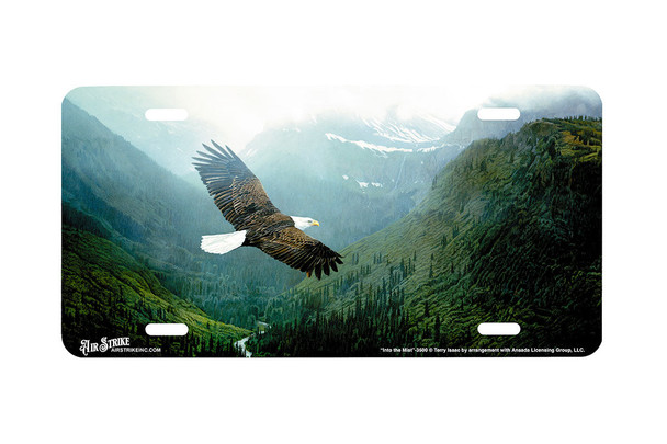 "In To The Mist" - Decorative License Plate