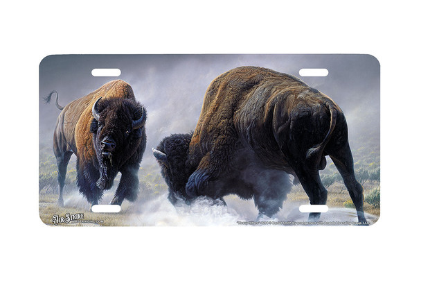 "Heavy Hitters" - Decorative License Plate