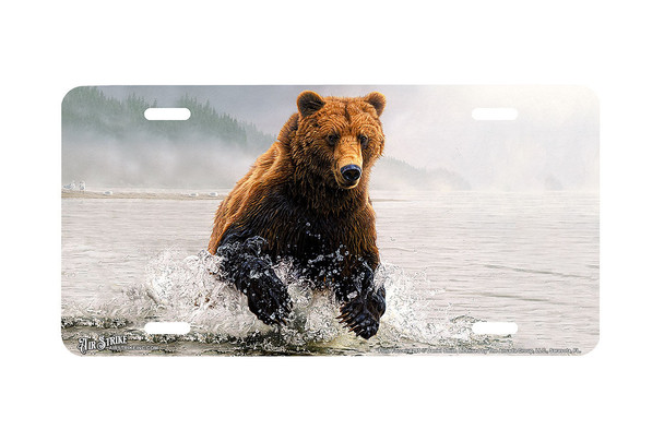 "Fluid Force" - Decorative License Plate