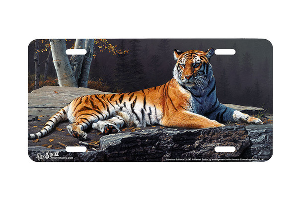 "Siberian Solitude" - Decorative License Plate