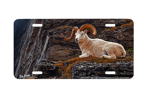 "Mountain Mosaic" - Decorative License Plate