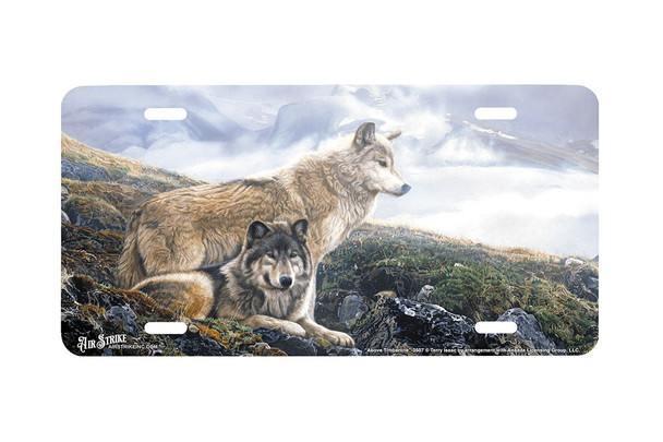 "Above Timberline" - Decorative License Plate