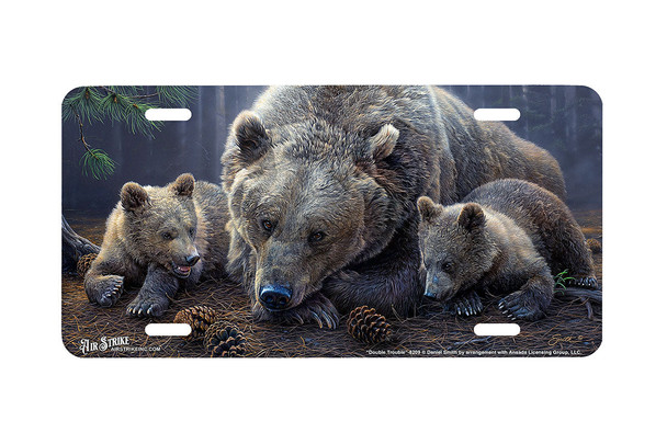 "Double Trouble" - Decorative License Plate