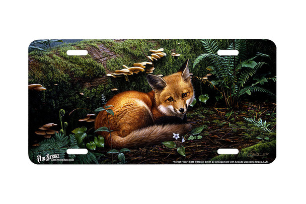 "Forest Floor " - Decorative License Plate