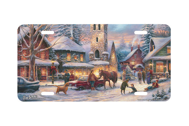 "Love Runs Deep" - Decorative License Plate