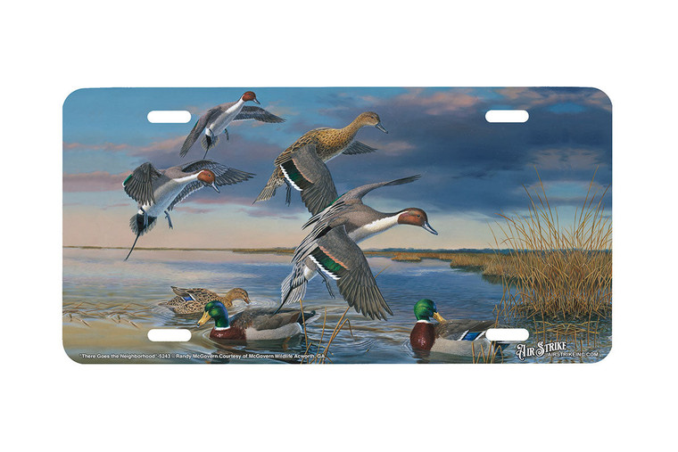 "There Goes The Neighborhood" - Decorative License Plate