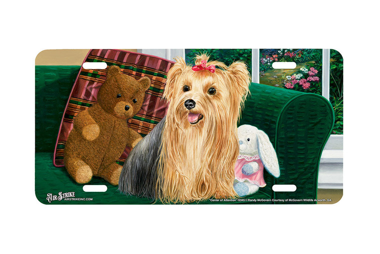 "Center Of Attention" - Decorative License Plate