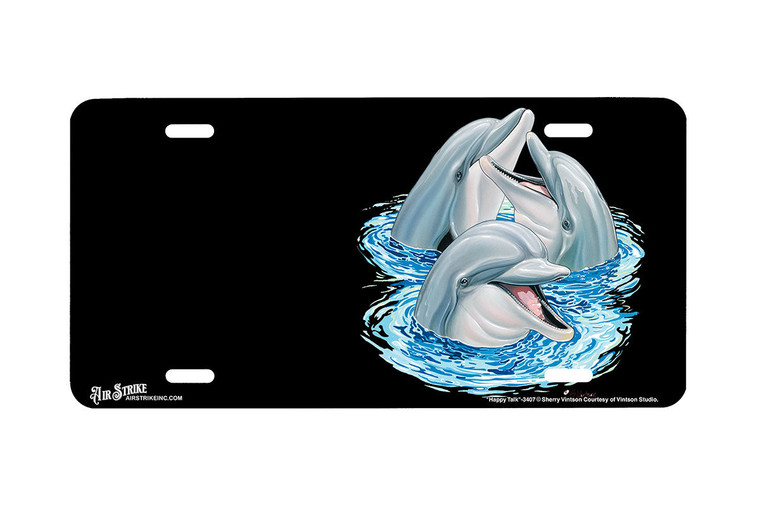 "Happy Talk" - Decorative License Plate