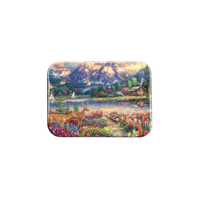 "Spring Mountain Majesty" - 2.5" X 3.5" Rectangle Fridge Magnets