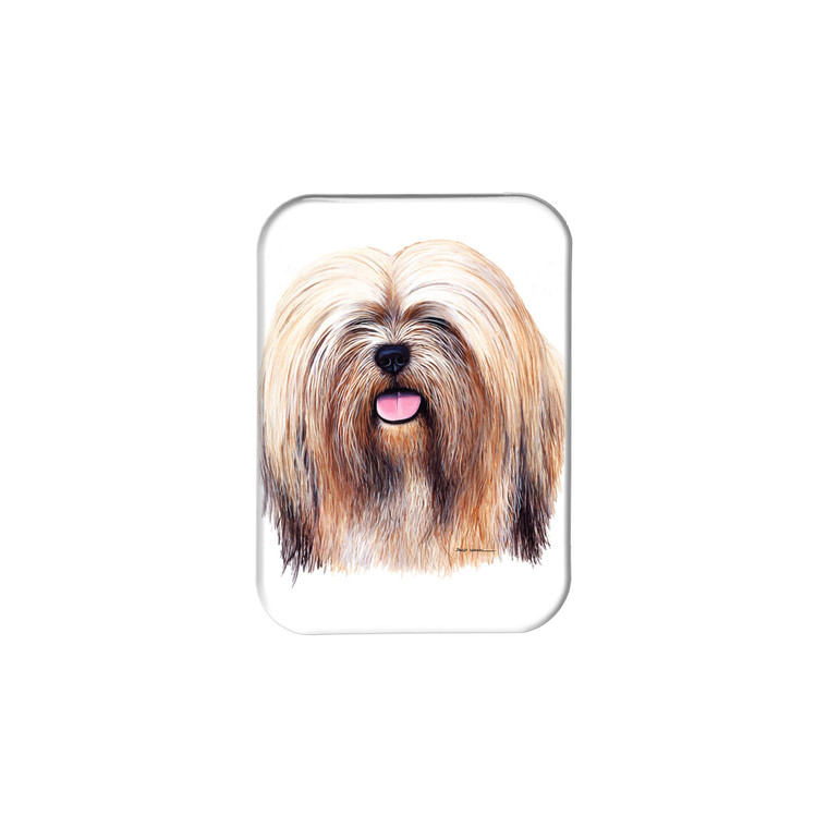 "Lhasa Apso" - 2.5" X 3.5" Rectangle Fridge Magnets
