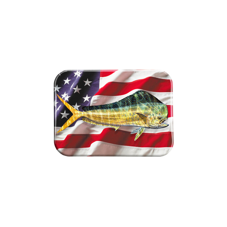 "American Dorado" - 2.5" X 3.5" Rectangle Fridge Magnets