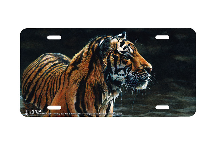 "Chilling Out" - Decorative License Plate