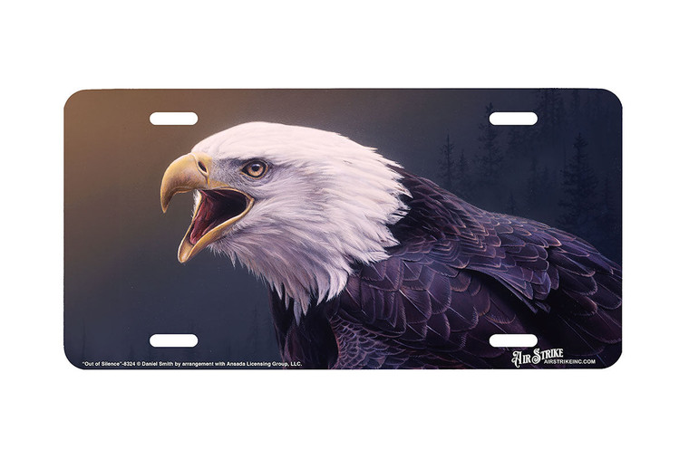 "Out of the Silence" - Decorative License Plate