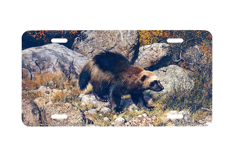 "Wolverine" - Decorative License Plate