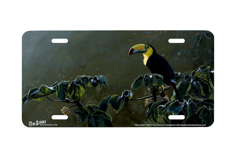 "Mayan Mist" - Decorative License Plate
