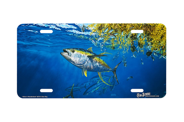 "Alice In Wonderland" - Decorative License Plate