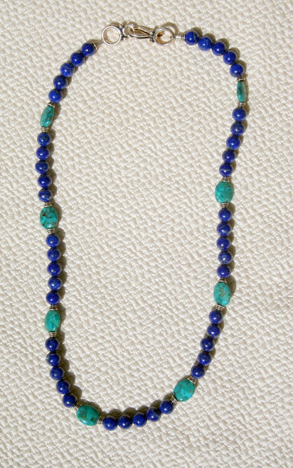 Lapis and Turquoise necklace