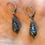 Balinese tear drop earring II