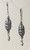 Turkish cylindrical lattice spicebox  earrings