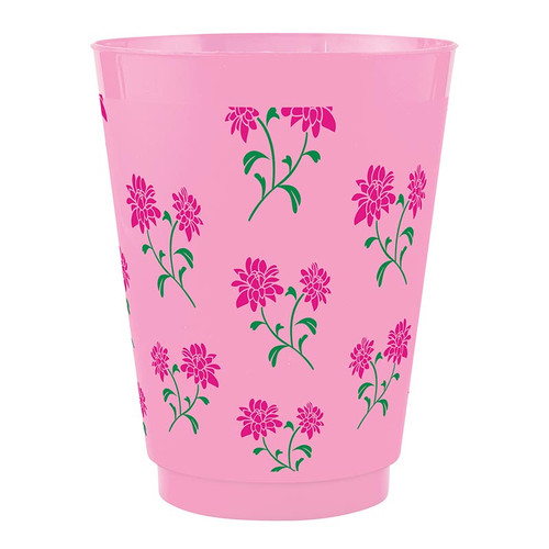 Frost Cups - Mahjong Floral - 8ct