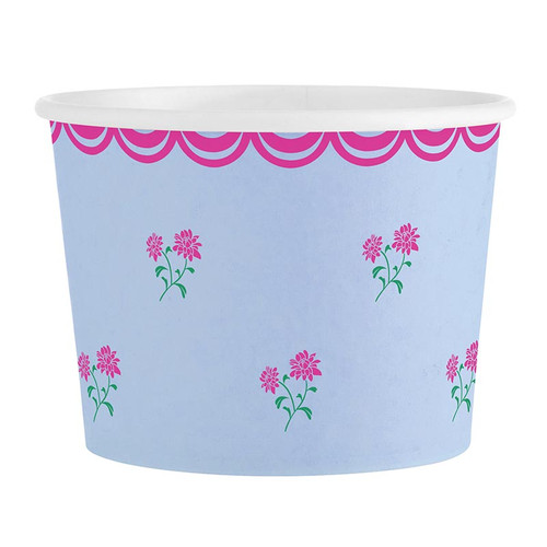 Paper Treat Cups - Blue Floral