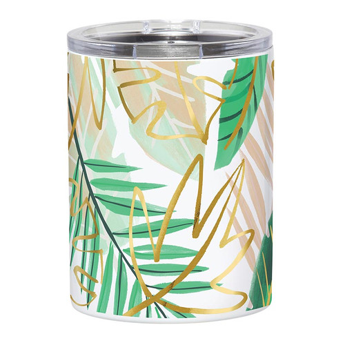 Stainless Steel Tumbler - Palm Leaf