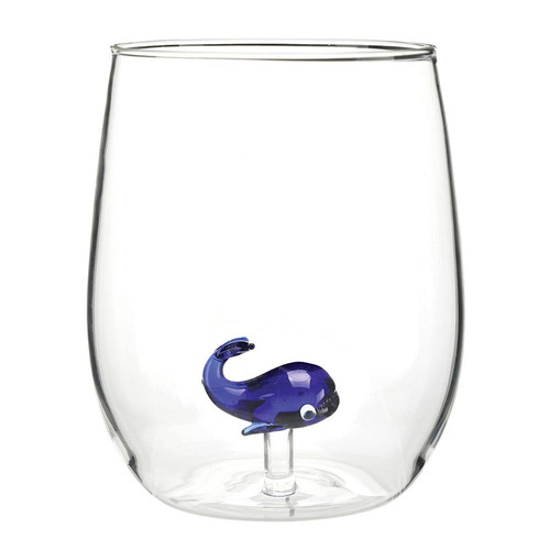 Figurine Wine Glass - Whale