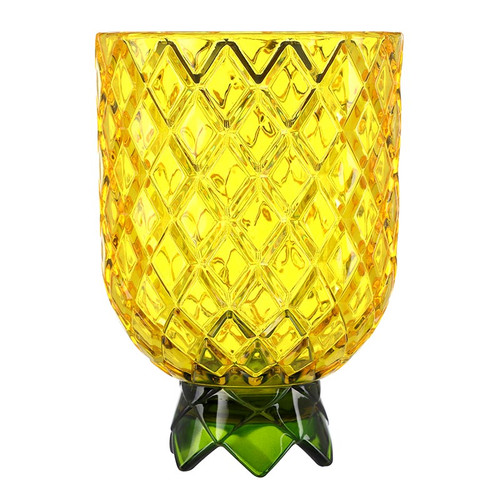 Acrylic Wine Glass - Pineapple - Set of 4