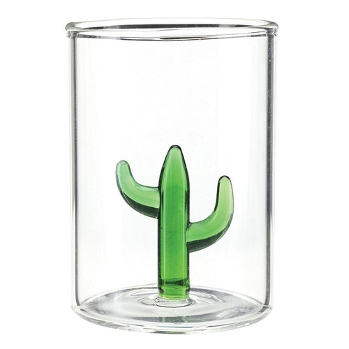 Glass Shot Cups - Cactus - Set of 4