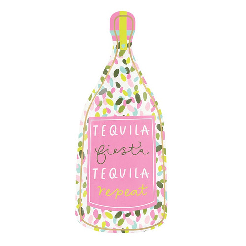 Shaped Paper Plates - Tequila Siesta Tequila Repeat - 8ct