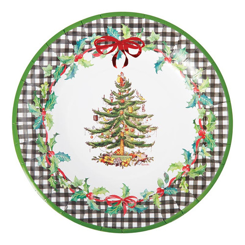 Paper Lunch Plate - Holiday Nutcracker 