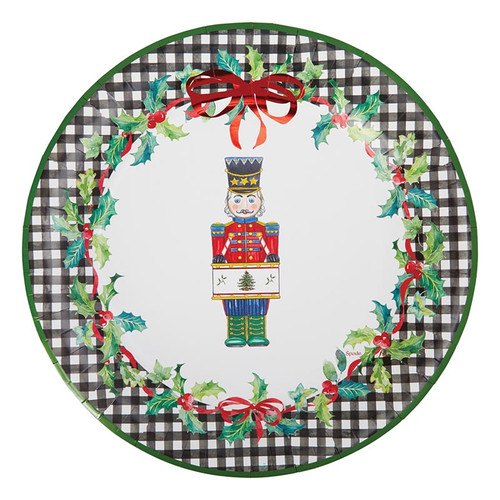 Paper Dinner Plate - Holiday Nutcracker 
