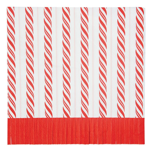 Lunch Napkins - Candy Cane Stripe