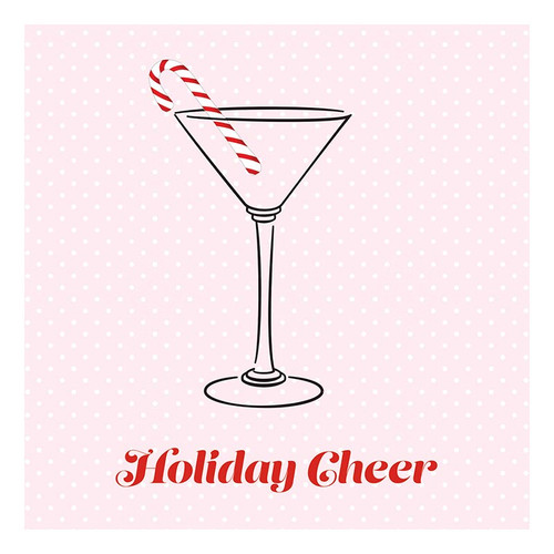 Beverage Napkins - Holiday Cheer